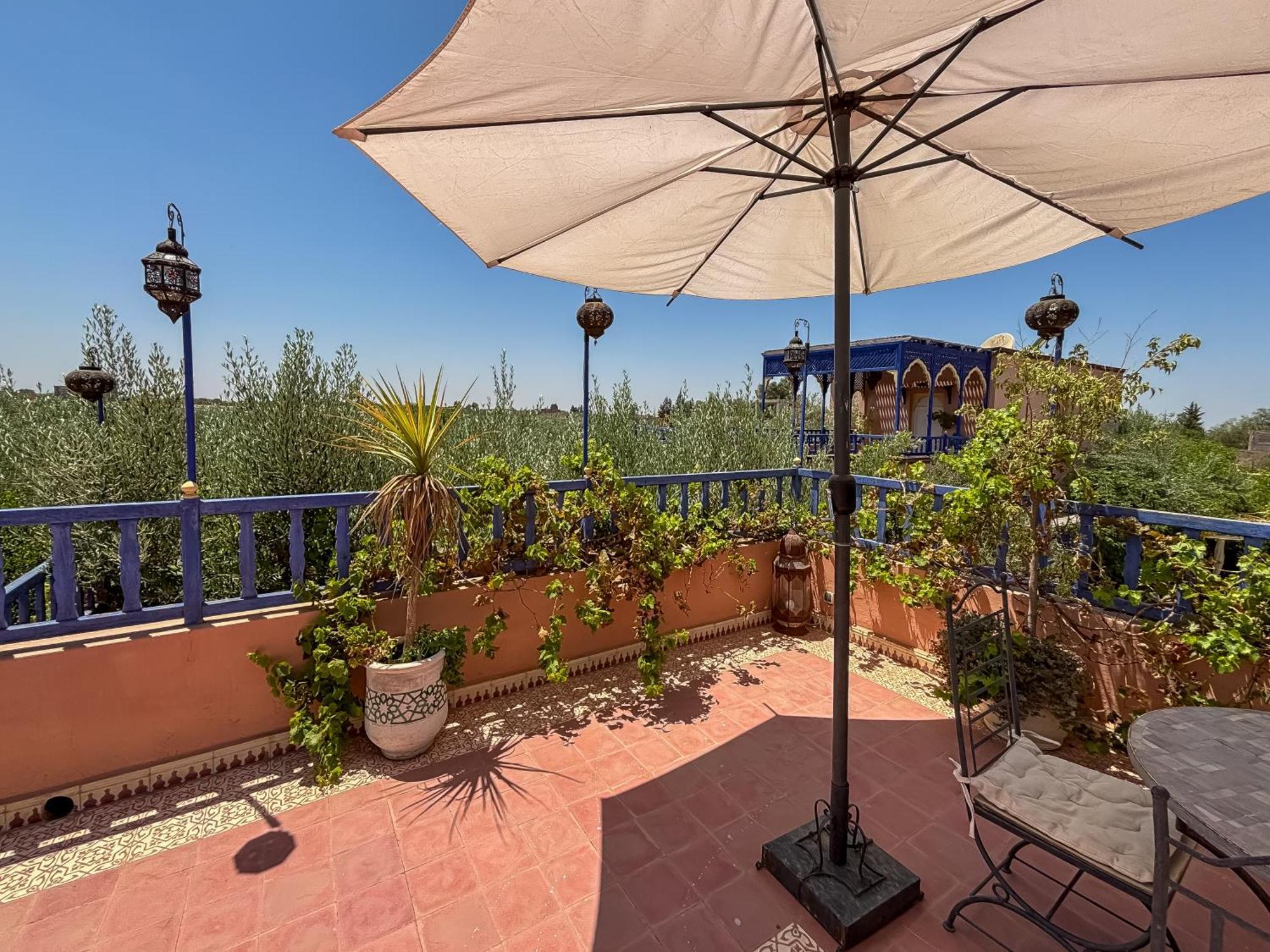 Le Bleu House Panzió Sidi Abdallah Ghiat Kültér fotó